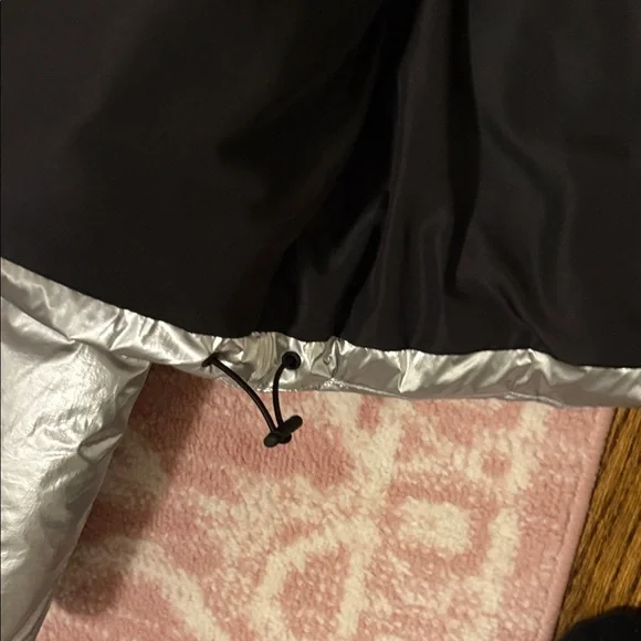 Zara Silver Women's cropped Puffer Jacket - Picture 4 of 8